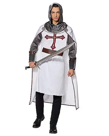 Spirit Halloween Adult Medieval Templar Costume 3 Spirit Halloween Adult Medieval Templar Costume