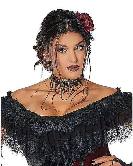 Spirit Halloween Adult Victorian Vampiress Costume - The Signature Collection 4 Spirit Halloween Adult Victorian Vampiress Costume - The Signature Collection - Image 2