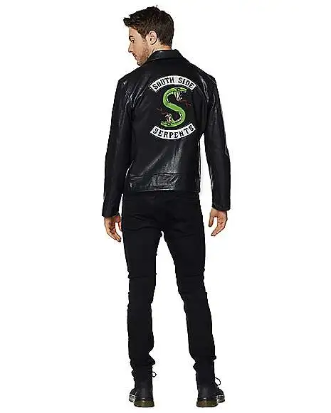 Spirit Halloween Unisex Southside Serpents Jacket - Archie Comics 3 Spirit Halloween Unisex Southside Serpents Jacket - Archie Comics