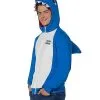 Spirit Halloween Adult Daddy Shark Costume Hoodie - Baby Shark -SPIRIT HALLOWEEN Sales 01461011 a