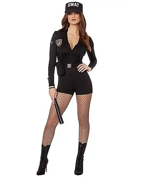Spirit Halloween Adult SWAT Commander Costume 3 Spirit Halloween Adult SWAT Commander Costume