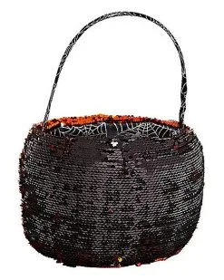Spirit Halloween Reversible Sequin Plush Treat Bucket -SPIRIT HALLOWEEN Sales 01466754 c