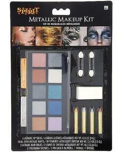 Spirit Halloween Metallic Makeup Kit