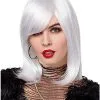 Spirit Halloween Side Bang White Pageboy Wig 1 Spirit Halloween Side Bang White Pageboy Wig -SPIRIT HALLOWEEN Sales 01467745 a