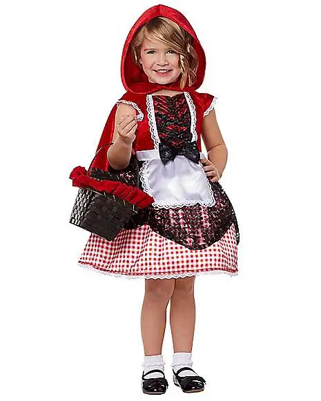 Spirit Halloween Toddler Little Red Riding Hood Costume 3 Spirit Halloween Toddler Little Red Riding Hood Costume
