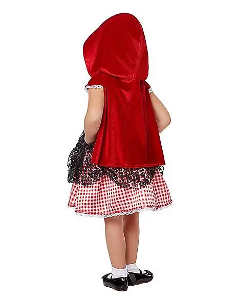 Spirit Halloween Toddler Little Red Riding Hood Costume 4 Spirit Halloween Toddler Little Red Riding Hood Costume - Image 2