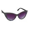 Spirit Halloween Black And White '50s Polka Dot Sunglasses -SPIRIT HALLOWEEN Sales 01468792 a
