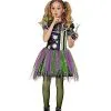 Spirit Halloween Kids Glow In The Dark Neon Clown Costume -SPIRIT HALLOWEEN Sales 01472075 a