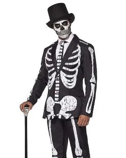Spirit Halloween Adult Skeleton Suit 7 Spirit Halloween Adult Skeleton Suit -SPIRIT HALLOWEEN Sales 01473677 c