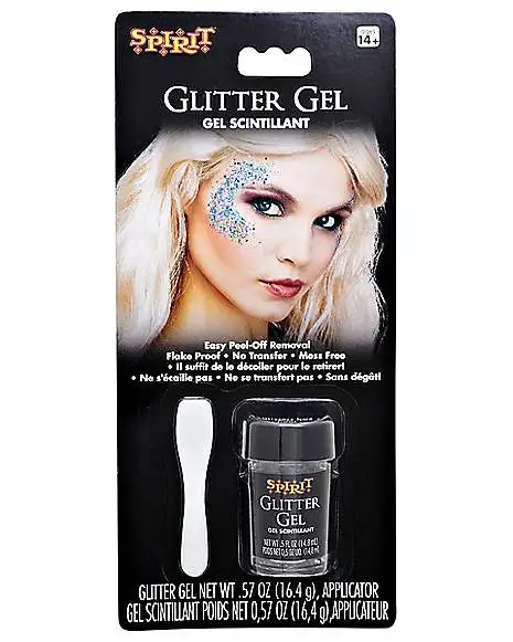 Spirit Halloween Peel Off Glitter Jar 3 Spirit Halloween Peel Off Glitter Jar