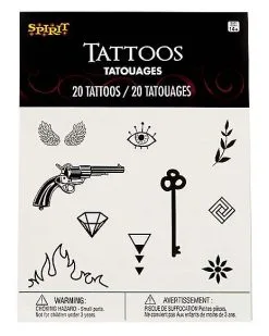 Spirit Halloween Mini Temporary Tattoos - 20 Pack 9 Spirit Halloween Mini Temporary Tattoos - 20 Pack -SPIRIT HALLOWEEN Sales 01473982 d