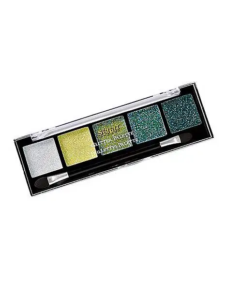 Spirit Halloween Green Glitter Palette - 5 Count 4 Spirit Halloween Green Glitter Palette - 5 Count - Image 2