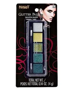 Spirit Halloween Green Glitter Palette - 5 Count 7 Spirit Halloween Green Glitter Palette - 5 Count -SPIRIT HALLOWEEN Sales 01474287 c