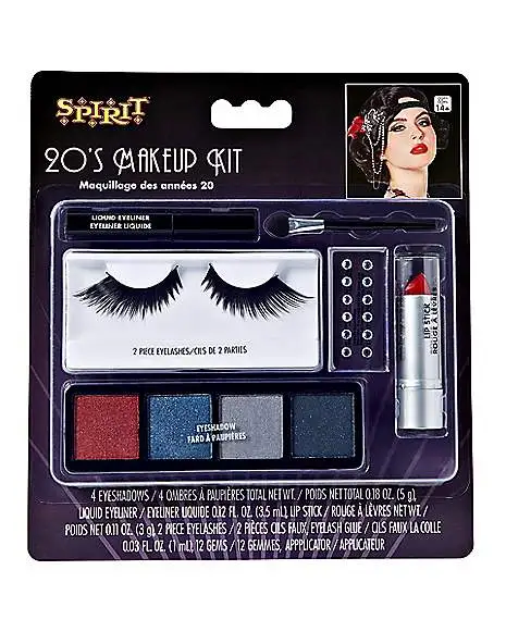 Spirit Halloween 20s Makeup Kit 3 Spirit Halloween 20s Makeup Kit