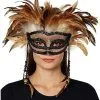 Spirit Halloween Witch Doctor Feather Eye Mask -SPIRIT HALLOWEEN Sales 01478676 a