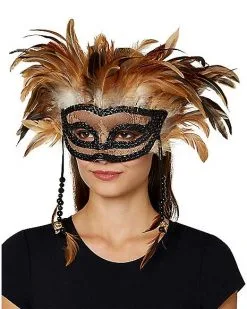 Spirit Halloween Witch Doctor Feather Eye Mask 7 Spirit Halloween Witch Doctor Feather Eye Mask -SPIRIT HALLOWEEN Sales 01478676 c