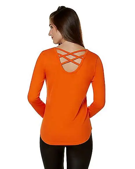 Spirit Halloween Cross Pumpkin Sweatshirt 4 Spirit Halloween Cross Pumpkin Sweatshirt - Image 2