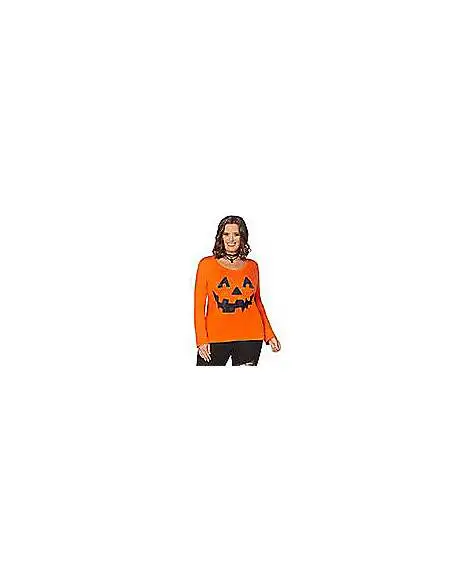 Spirit Halloween Cross Pumpkin Sweatshirt 6 Spirit Halloween Cross Pumpkin Sweatshirt - Image 4