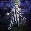 Spirit Halloween Adult Beetlejuice Striped Suit -SPIRIT HALLOWEEN Sales 01484245 a
