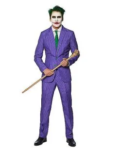 Spirit Halloween Adult The Joker Plus Size Suit - Batman