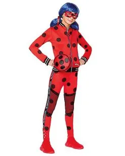 Spirit Halloween Kids Miraculous Ladybug Costume