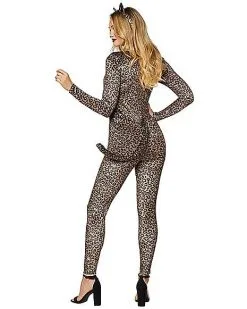 Spirit Halloween Adult Cheetah Catsuit Costume 8 Spirit Halloween Adult Cheetah Catsuit Costume -SPIRIT HALLOWEEN Sales 01493949 c