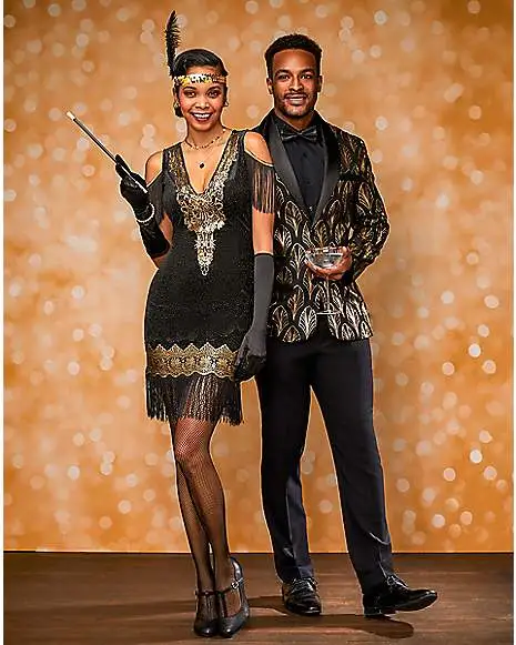 Spirit Halloween Adult 1920s Deco Suit Jacket 4 Spirit Halloween Adult 1920s Deco Suit Jacket - Image 2