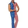 Spirit Halloween Adult Stars And Stripes Jumpsuit Costume 2 Spirit Halloween Adult Stars And Stripes Jumpsuit Costume -SPIRIT HALLOWEEN Sales 01498500 a