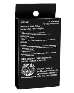 Spirit Halloween Angel Press On Nails -SPIRIT HALLOWEEN Sales 01498872 d