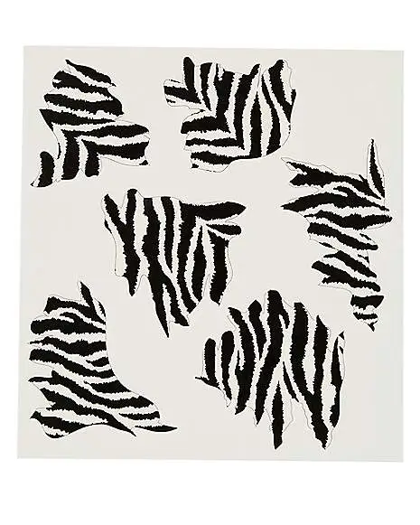 Spirit Halloween Zebra Temporary Tattoos 5 Spirit Halloween Zebra Temporary Tattoos - Image 3