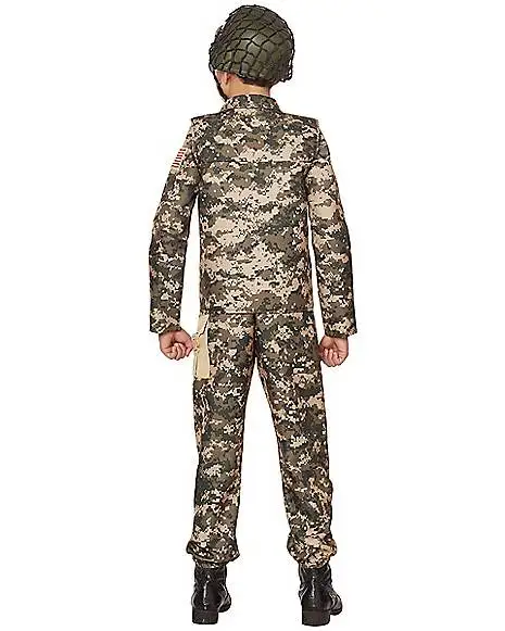 Spirit Halloween Kids Military Soldier Costume 4 Spirit Halloween Kids Military Soldier Costume - Image 2