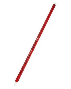Spirit Halloween Red Sequin Cane