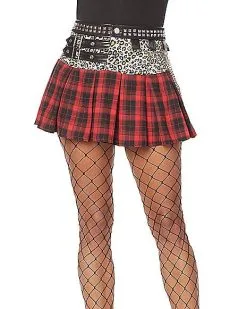 Spirit Halloween Adult Punk Skirt
