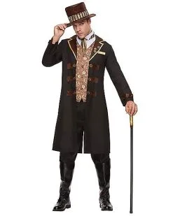 Spirit Halloween Adult Dapper Steampunk Costume