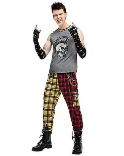 Spirit Halloween Adult Punk Rock Rebel Costume