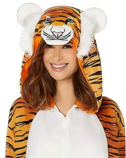 Spirit Halloween Adult Tiger Union Suit -SPIRIT HALLOWEEN Sales 01508506 c