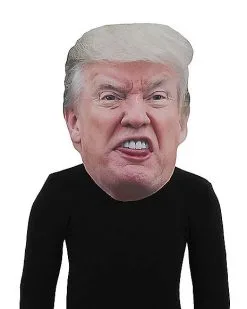 Spirit Halloween Giant Yelling Trump Half Mask
