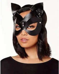 Spirit Halloween Black Cat Eye Mask -SPIRIT HALLOWEEN Sales 01515691 c