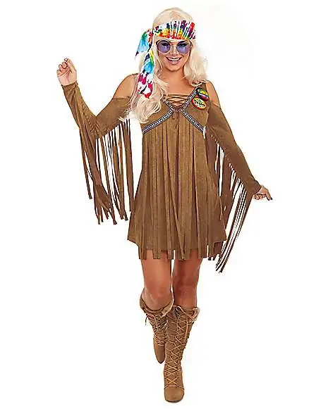Spirit Halloween Adult Groovy Girl Costume 3 Spirit Halloween Adult Groovy Girl Costume