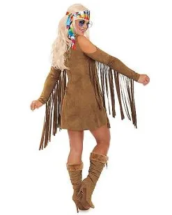 Spirit Halloween Adult Groovy Girl Costume 5 Spirit Halloween Adult Groovy Girl Costume -SPIRIT HALLOWEEN Sales 01516780 b
