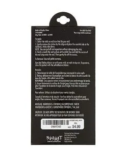 Spirit Halloween Spider Nail Decals -SPIRIT HALLOWEEN Sales 01517242 c