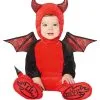 Spirit Halloween Baby Red Devil One Piece Costume -SPIRIT HALLOWEEN Sales 01518463 a