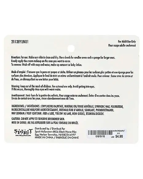 Spirit Halloween Warm Tones Makeup Palette 5 Spirit Halloween Warm Tones Makeup Palette - Image 3