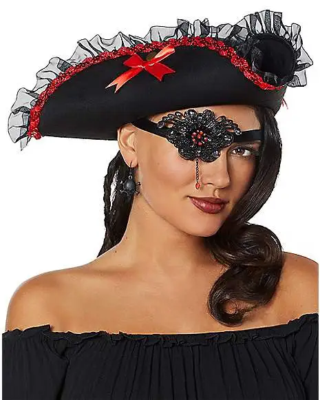 Spirit Halloween Jeweled Pirate Eye Patch 3 Spirit Halloween Jeweled Pirate Eye Patch