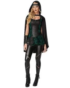 Spirit Halloween Adult Woodland Huntress Costume