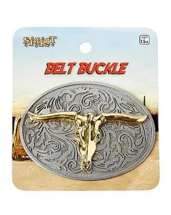 Spirit Halloween Western Belt Buckle -SPIRIT HALLOWEEN Sales 01527043 c