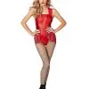 Spirit Halloween Adult Red Leather Lace Bodysuit 2 Spirit Halloween Adult Red Leather Lace Bodysuit -SPIRIT HALLOWEEN Sales 01527290 a