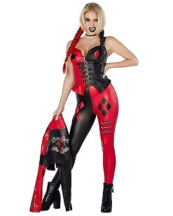 Spirit Halloween Harley Quinn Two-Piece Costume - The Suicide Squad