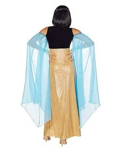 Spirit Halloween Adult Blue And Gold Cleopatra Costume 6 Spirit Halloween Adult Blue And Gold Cleopatra Costume -SPIRIT HALLOWEEN Sales 01531243 b