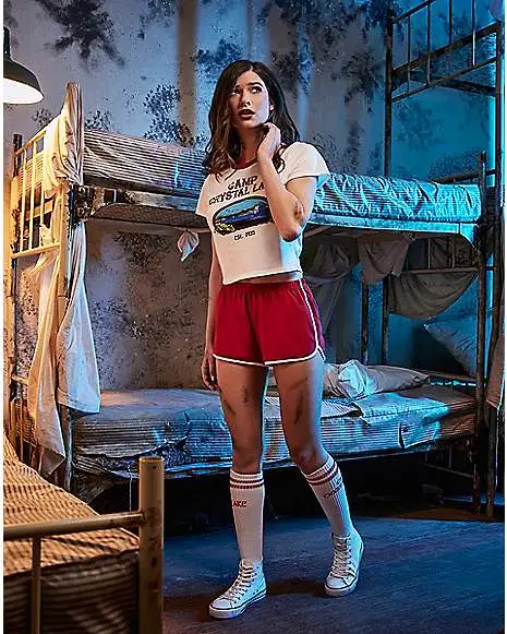 Spirit Halloween Adult Camp Crystal Lake Counselor Costume - Friday The 13th 3 Spirit Halloween Adult Camp Crystal Lake Counselor Costume - Friday The 13th